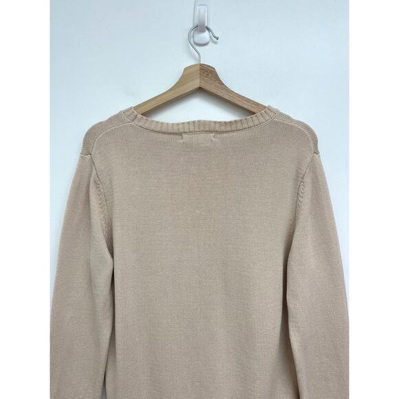 Kiel James Patrick Newport Tennis Club Embroidered Monogram Preppy Sweater - Med - Picture 4 of 10